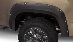 Bushwacker - Bushwacker Pocket Style Rear Fender Flares-Black, GMC Canyon; 40142-02 - Image 1