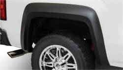 Bushwacker - Bushwacker Extend-a-Fender Rear Fender Flares-Black, GMC Sierra; 40146-02 - Image 1