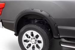 Bushwacker - Bushwacker Pocket Style Rear Fender Flares-Black, for Titan XD; 70018-02 - Image 1