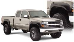 Bushwacker - Bushwacker Extend-a-Fender Front/Rear Fender Flares-Black, Silverado; 40945-02 - Image 1