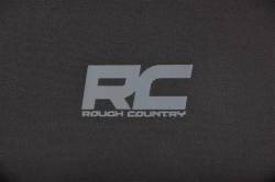 Rough Country Suspension Systems - Rough Country Front/Rear Seat Covers-Black, for 08-10 Jeep JK 4dr; 91002A - Image 3