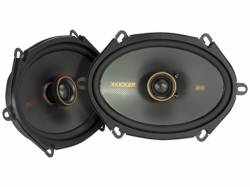 Kicker - Kicker 51KSC6804 KSC680 KS-Series 6x8" Coaxial Speakers, Pair - Image 1