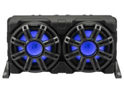 Kicker - Kicker 51MWLE104 Dual 10? MWLE 4-Ohm Marine Loaded Subwoofer Enclosure - Image 1