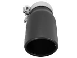 aFe Power - aFe Power 3" IN/4" OUT Bolt-On Matte Black Stainless Exhaust Tip; 49T30401-B09 - Image 7