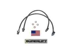 Superlift - Superlift Front Stainless Brake Lines 4"-6" Lifts-Pair, 73-78 GM Truck; 91340 - Image 1