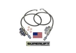 Superlift - Superlift Front Stainless Brake Lines 4"-6" Lifts-Pair, for 03-13 Ram HD; 91600 - Image 1