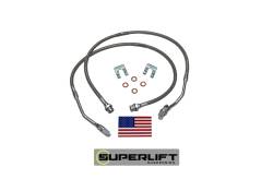 Superlift - Superlift Front Stainless Brake Lines 8"-12" Lifts-Pair, 79-86 GM Truck; 91355 - Image 2