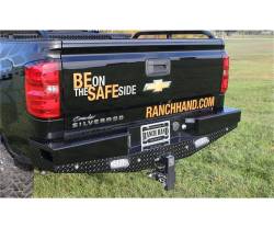 Ranch Hand - Ranch Hand SBC14HBLSL Sport Series Back Bumper Fits Sierra 1500 Silverado 1500 - Image 2