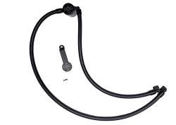 J&L Oil Separator Co - J&L Oil Separator 3.0 Driver Side Mounted Oil Separator-Black; 3070D-B - Image 1