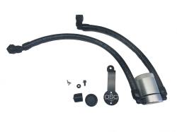 J&L Oil Separator Co - J&L Oil Separator 3.0 Driver Side Mounted Oil Separator-Silver; 3024D-C - Image 2