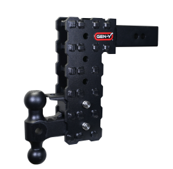 GEN-Y Hitch - GEN-Y Hitch PHANTOM-X 2.5" Shank Class V 10" Drop Hitch Receiver, 16K; GH-2425X - Image 1