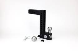 Weigh Safe - Weigh Safe 2" Aero Hitch Class IV 10" Drop Hitch Receiver, 12.5K; AWS10-2 - Image 1