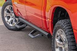 Rough Country Suspension Systems - Rough Country SRX2 Drop Step Nerf Bars-Black, for 19-24 Ram 1500 Crew; 31008A - Image 9