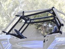 PRP - PRP Front Mesh Window Net Kit-Black, fits Polaris RZR models; W18 - Image 2