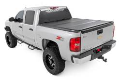 Rough Country Suspension Systems - Rough Country Hard Tri-Fold Tonneau Cover, Silverado/Sierra 5.8'; 49113551 - Image 9