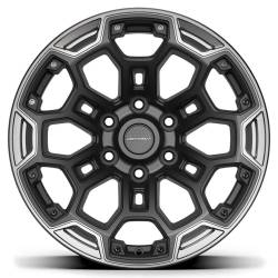 Defiant - Defiant Wheels DF03 18x9 6x5.5 -12mm Satin Black; DF03-18090-6550-12B1G1 - Image 3