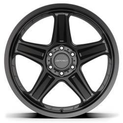 Defiant - Defiant Wheels DF07 22x10 6x5.5 -12mm Satin Black; DF07-22100-6550-12B1 - Image 3