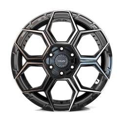 4PLAY - 4PLAY Wheels 4PS26 20x9 6x5.5/135 18mm Black/Brushed; 4PS26-20090-6D55-18BBT - Image 3
