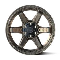 4PLAY - 4PLAY Wheels 4PS63 17x9 5x5.0/5.5 -6mm Bronze; 4PS63-17090-5D55-6BR - Image 3