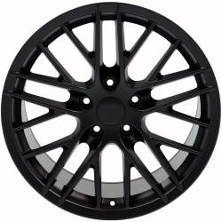 OE Wheels LLC - OE Wheels CV08A 18x10.5 5x4.75 56mm Satin Black; CV08A-18105-5475-56B1 - Image 3