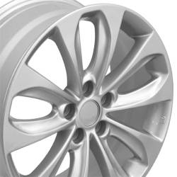 OE Wheels LLC - OE Wheels HY02 18x7.5 5x4.5 48mm Silver; HY02-18075-5450-48S - Image 4
