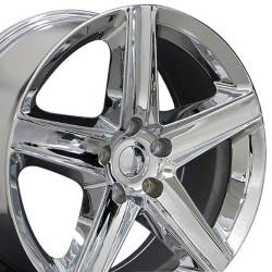 OE Wheels LLC - OE Wheels JP06 20x9 5x5.0 34.75mm Chrome; JP06-20090-5500-34C - Image 2