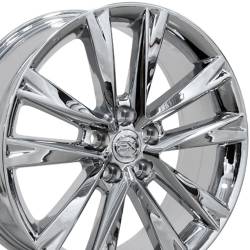 OE Wheels LLC - OE Wheels LX24 19x7.5 5x4.5 35mm Chrome; LX24-19075-5450-35C - Image 2