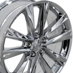 OE Wheels LLC - OE Wheels LX24 19x7.5 5x4.5 35mm Chrome; LX24-19075-5450-35C - Image 4