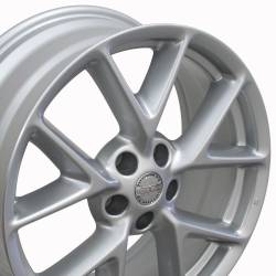 OE Wheels LLC - OE Wheels NS20 19x8 5x4.5 50mm Silver; NS20-19080-5450-50S - Image 4
