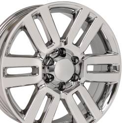 OE Wheels LLC - OE Wheels TY10 20x7 6x5.5 15mm Chrome; TY10-20070-6550-15C - Image 1