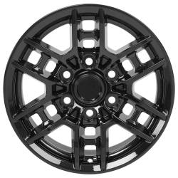 OE Wheels LLC - OE Wheels TY17 16x7 6x5.5 13mm Black; TY17-16070-6550-13B - Image 3