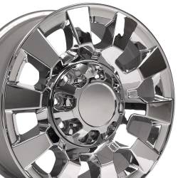 OE Wheels LLC - OE Wheels CV46B 20x8.5 8x180 44mm Chrome; CV46B-20085-8180-44C - Image 1