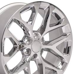 OE Wheels LLC - OE Wheels CV98 22x9 6x5.5 24mm Chrome; CV98-22090-6550-24C-i - Image 1