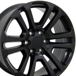 OE Wheels LLC - OE Wheels CV99 22x9 6x5.5 31mm Satin Black; CV99-22090-6550-31B1 - Image 1