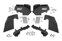 Rough Country Suspension Systems - Rough Country Front Inner Fender Liners-Black, for Wrangler JK; 1195V - Image 5