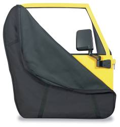 Bestop - Bestop Full Steel Door Storage Jackets-Black, for Jeep CJ/Wrangler; 51666-01 - Image 2