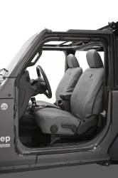 Bestop - Bestop Polyester Front Seat Cover Set-Charcoal, for Jeep JL 2dr.; 29293-09 - Image 1