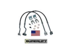 Superlift - Superlift Front Stainless Brake Lines 4"-6" Lifts-Pair, 87-90 Ranger 4WD; 91230 - Image 1