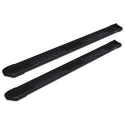 Raptor Series - Raptor 1703-0366BT Black Textured Aluminum 6" Slide Track Running Boards - Image 49