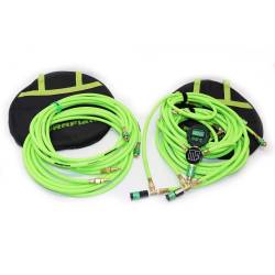MORRFlate - MORRFlate 24ft 6-Tire Modular Trailer Inflation Air Hose Kit, Green; MFQ+T-24 - Image 1