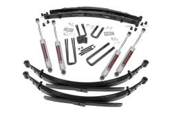 Rough Country Suspension Systems - Rough Country 4" Suspension Lift Kit, for 78-89 Dodge W-Series Trucks; 340.20 - Image 1