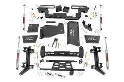 Rough Country Suspension Systems - Rough Country 6" Suspension Lift Kit, 88-00 GM K2500/K3500 Truck/SUV 4WD; 16130 - Image 2