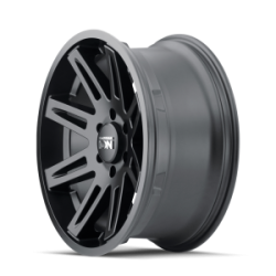 Ion Alloy - Ion Alloys 142 18x9 5x5.0 0mm Black Matte; 142-8973MB - Image 4