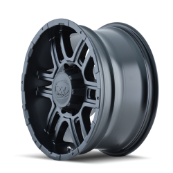 Ion Alloy - Ion Alloys 179 18x9 5x5.0 12mm Black Matte; 179-8973MB - Image 3