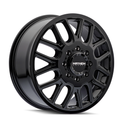 Mayhem - Mayhem Wheels 8107D COGENT DUALLY 20x8.25 8x6.5 115mm Black; 8107D-2881BF115 - Image 2
