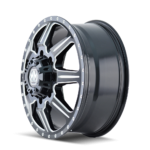 Mayhem - Mayhem Wheels 8101 MONSTIR 19.5x6.75 8x6.5 102mm Black/Machined; 8101-9681MF116 - Image 4