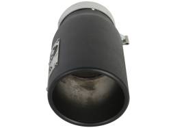 aFe Power - aFe Power 4" IN/5" OUT Bolt-On Matte Black Stainless Exhaust Tip; 49T40501-B12 - Image 2