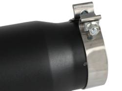 aFe Power - aFe Power 4" IN/5" OUT Bolt-On Matte Black Stainless Exhaust Tip; 49T40501-B12 - Image 3