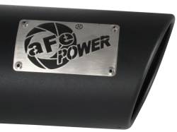 aFe Power - aFe Power 4" IN/5" OUT Bolt-On Matte Black Stainless Exhaust Tip; 49T40501-B12 - Image 4