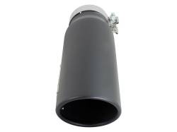 aFe Power - aFe Power 4" IN/5" OUT Bolt-On Matte Black Stainless Exhaust Tip; 49T40501-B15 - Image 3